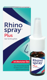 Rhinospray plus bei Schnupfen